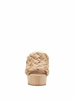 Camuto Supira Platform Slide In Buff