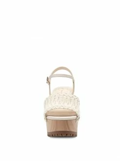 Camuto New Arrivals Timia Platform Sandal In Chalk