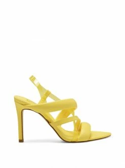 Camuto Shoes Krissta High Heel Sandal In Buttercup