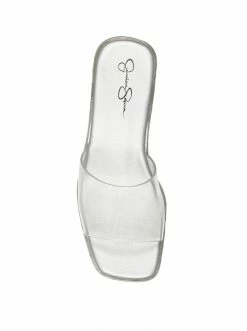 Camuto Gavena Slide In Clear Shoes