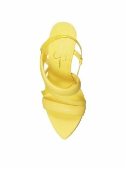 Camuto Shoes Krissta High Heel Sandal In Buttercup