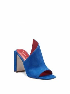 Camuto Messia Slide In Blue Shoes