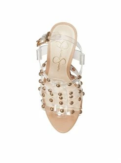 Camuto New Arrivals Rienne Platform Sandal In Clear