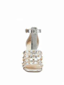Camuto Oprina High Heel Sandal In Silver New Arrivals