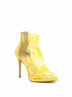 Camuto Dysti High Heel Sandal In Buttercup Shoes