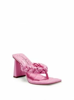 Camuto Shoes Zaliye High Heel Thong Sandal In Pink