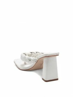 Camuto Shoes Zaliye High Heel Thong Sandal In White