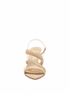 Camuto Krissta High Heel Sandal In Buff Shoes
