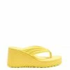 Camuto Shoes Kemnie Wedge Slide In Buttercup