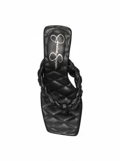 Camuto Zaliye High Heel Thong Sandal In Black Shoes