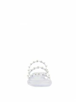 Camuto Jullema Flat Slide In Clear
