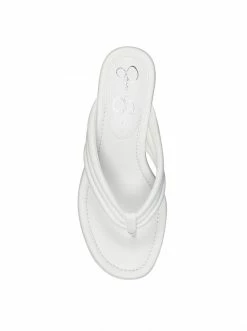 Camuto Kemnie Wedge Slide In White New Arrivals