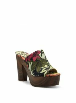 Camuto Shelbie Platform Slide In Tropical