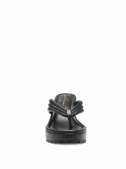 Camuto Shoes Kemnie Wedge Slide In Black