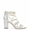 Camuto Shoes Stassey Sandal In White