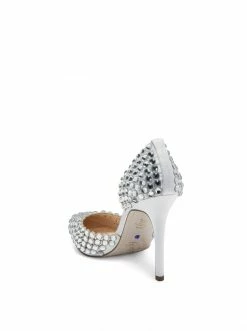 Camuto Preppi High Heel In White Shoes