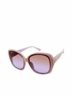 CIO Two Tone Geometric In Nude & Lilac EYEWEAR