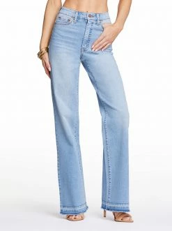 OJG Tease High Rise Wide Leg Jeans In Perfect Day New Arrivals