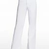 OJG Tease High Rise Wide Leg Jeans In White Clothing