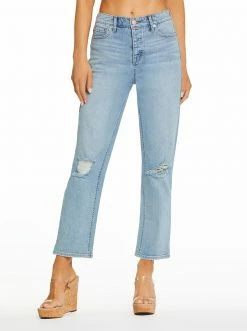 OJG Clothing Throwback Straight Jeans In Feel The Love