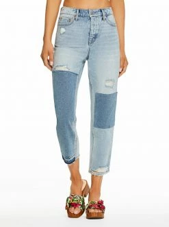 OJG Throwback Straight Jeans In Summer Fling Clothing