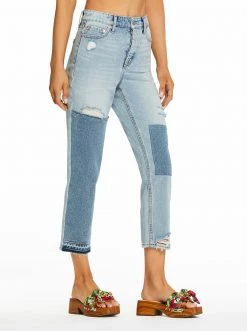 OJG Throwback Straight Jeans In Summer Fling Clothing