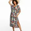 Amerex Tropical Punch Cover Up In Floral Swim