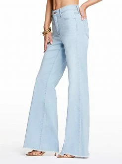 OJG True Love Wide Leg Trouser Jeans In Riverside Clothing
