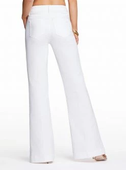 OJG True Love Wide Leg Trouser Jeans In White Clothing