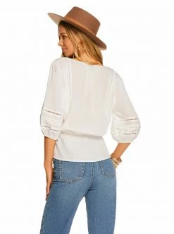 OJG Clothing Twyla Top In Bright White