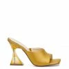 Camuto Sanaa Slide In Satin Brass New Arrivals