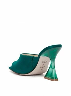 Camuto Sanaa Slide In Green Shoes