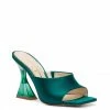Camuto Sanaa Slide In Green Shoes