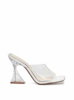 Camuto Sanaa Slide In White