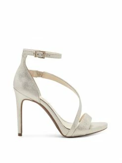 Camuto Rayli High Heel Sandal In Pale Gold Shoes
