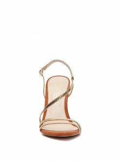 Camuto New Arrivals Pyine High Heel In Gold Snake