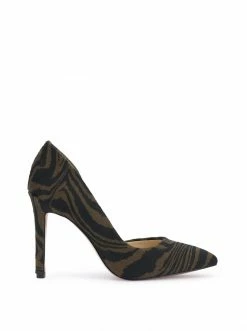 Camuto Prizma D'Orsay Pump In Uniform Green Shoes