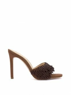 Camuto Shoes Olya Slide In Tobacco
