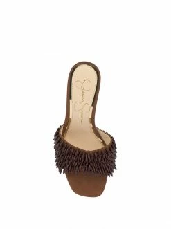 Camuto Shoes Olya Slide In Tobacco