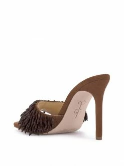 Camuto Shoes Olya Slide In Tobacco