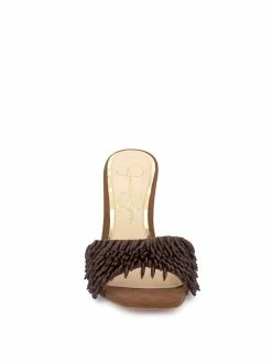Camuto Shoes Olya Slide In Tobacco