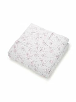 Peking Handicraft Flower Heart Kids Quilt Set In White Home