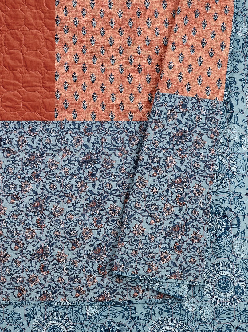 Peking Handicraft Home Bombay Reversible Quilt 3 Peking Handicraft Home Bombay Reversible Quilt