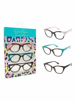 CIO Set Of 3 Readers In Acqua & Black & Rose