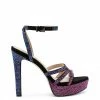 Camuto Balina Platform Heel In Amethyst