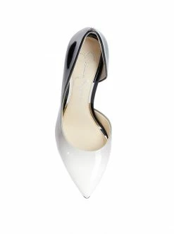Camuto Prizma D'Orsay Pump In Black & White Ombre 11 Camuto Prizma D'Orsay Pump In Black & White Ombre