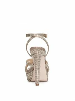 Camuto Balina Platform Heel In Gold