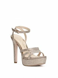 Camuto Balina Platform Heel In Gold