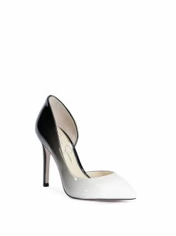 Camuto Prizma D'Orsay Pump In Black & White Ombre 10 Camuto Prizma D'Orsay Pump In Black & White Ombre