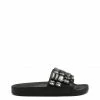 Camuto Shoes Stazee Flat Slide In Black